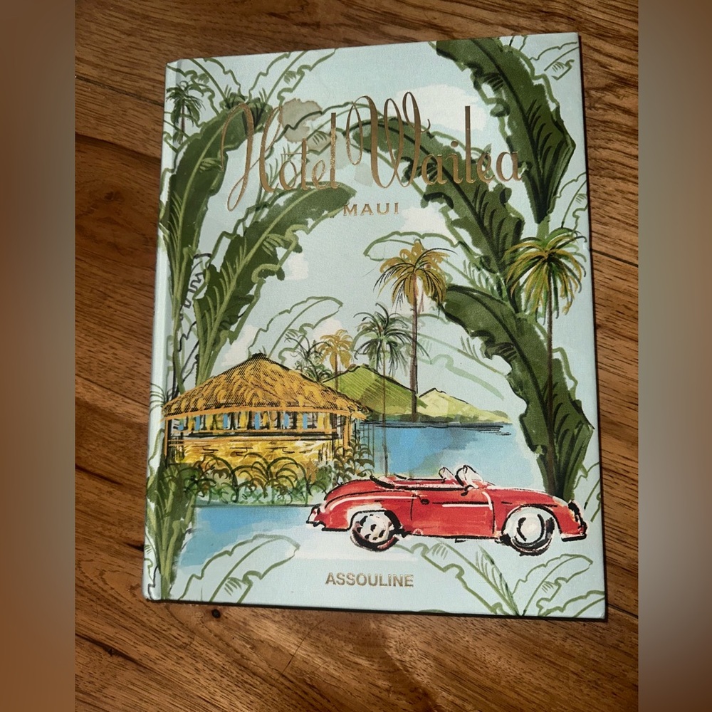 Special edition Hotel Wailea Assouline Maui coffee table book